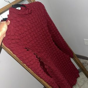 Red bubble Dress
